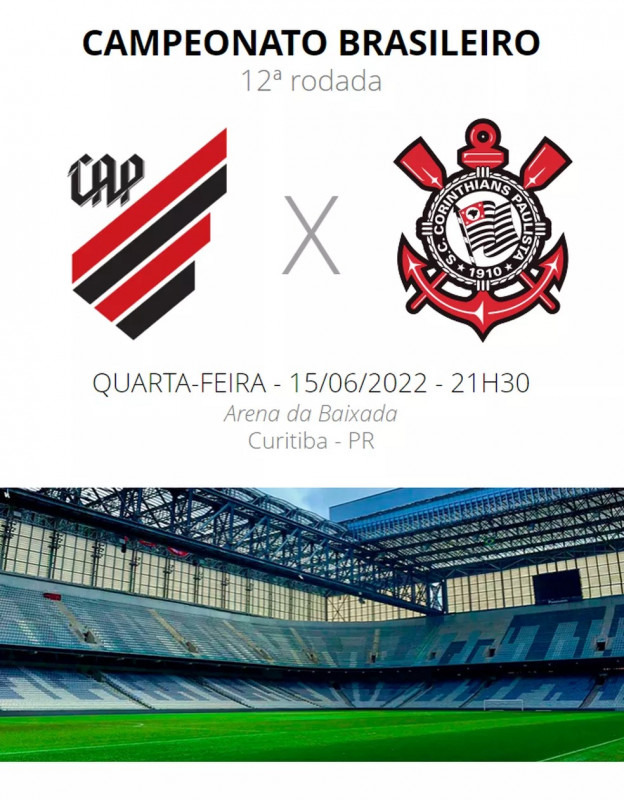 Tabela do Campeonato Brasileiro: Corinthians entra na zona de